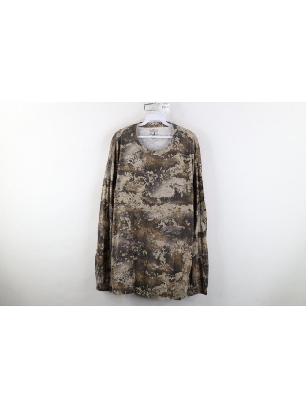 Vintage Y2K Streetwear Mens XL Faded Camouflage Long Sleeve T-Shirt Cotton